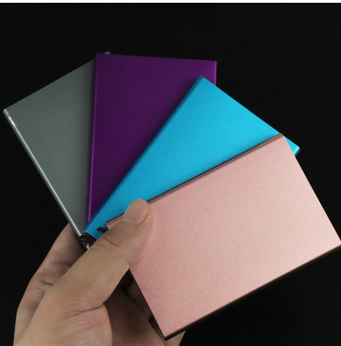 RFID Anti-Theft Aluminum Alloy Card Holder