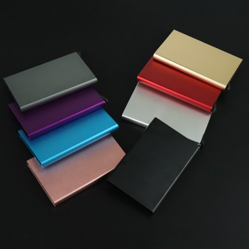 RFID Anti-Theft Aluminum Alloy Card Holder
