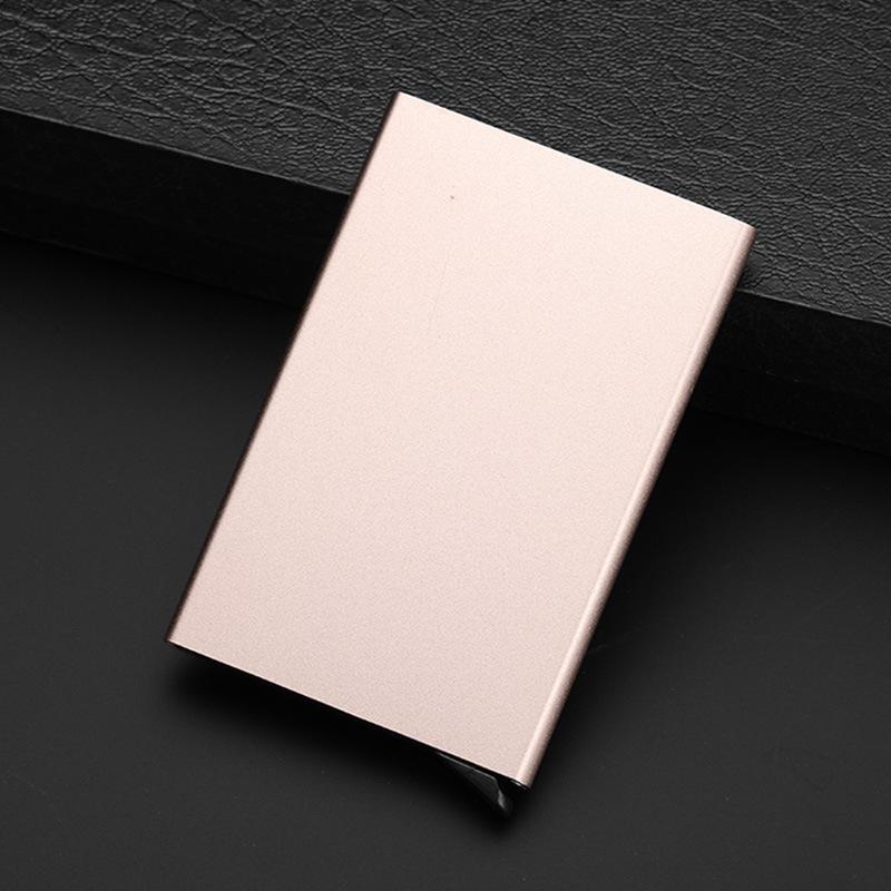RFID Anti-Theft Aluminum Alloy Card Holder