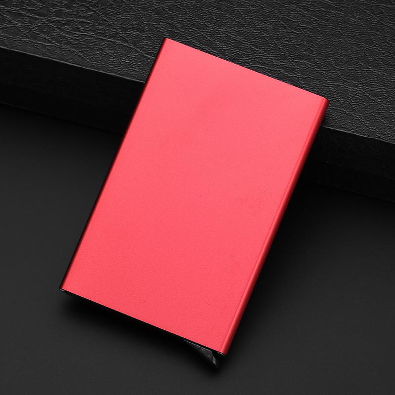 RFID Anti-Theft Aluminum Alloy Card Holder